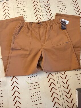 Vans Men's Tan Work-Style Chino Pants